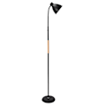 Miniatyrbillede 7 af 8: Enkel gulvlampe E27 Tricolor Stue Soveværelse Sengelampe LED-stående lampe til hjembelysning EU-stik 220V