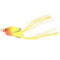 Miniatyrbilde 5 av 8: Kunstig fisk Snakehead-agn Realistisk myk frosk Lure Swimbbait med krok og hale1#