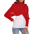 Miniatyrbillede 8 af 8: Dame Scarf Cape Sjal Vintermode Unisex Varmstrikket Strikket Wrap Sjal Cape med Ærmer