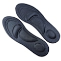 Miniatyrbild 2 av 8: 1 par innersulor för kvinnor och män Mjukt skum Andas Svettabsorberande Stötdämpande Deodorisering Arch Support Innersula Svart Herr 40-45