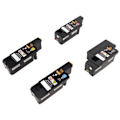 Miniatyrbilde 3 av 8: 4 stk tonerkassettsett for Xerox Phaser 6000 6010 Workcentre 6015 skriver