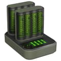 Batteriladdare (4h) inkl. 8 GP AA 2600mAh Grå LCD