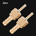 Miniatyrbillede 2 af 7: 2 stk 4--10 mm messing slange Hulling hale reducer reducerende stik kontakt