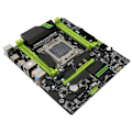 Miniatyrbild 8 av 8: X79 Computer Moderkort 2011 Pin Support E5 V2 4 Channel DDR3 PCI E NVME M.2 Desktop Computer Moderkort