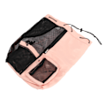 Miniatyrbild 7 av 8: Mesh Beach Ryggsäck Justerbar axelrem Lätt andas Mesh och PVC Swim Mesh Ryggsäck för Gym Rosa