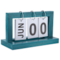 Miniatyrbillede 3 af 7: Skrivebords-kalender Langtidsbrug Vendbar Fint Dagligt Behov Kontordekoration