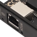 Miniatyrbillede 1 af 8: PCIe Netværkskort 10/100/1000/2500Mbps Guldbelagt Pin Aluminium Legering Gigabit Ethernet Kort til Desktop Gaming Server