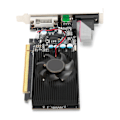 Miniatyrbilde 5 av 8: Grafikkort Desktop Grafikkort PCI Effektive datatilbehør GT210 1G 64bit
