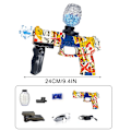 Miniatyrbild 3 av 8: Elektrisk Gelbollskytte Leksak Automatisk Splatterboll Skytte Spel Utomhusaktiviteter Present Leksak för Barn Pojkar Flickor