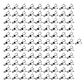 Miniatyrbillede 1 af 8: 100 stk. Katte Binder Clips Søde Killingeform Stærk Klemning Holdbare Metal Hul Binder Clips til Hjemmekontor Skole Sort
