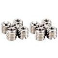 Miniatyrbilde 4 av 7: 10 stk gjengeinnsatssett reduserende mutter 303 rustfritt stål hun M4x0,7 hann M8x1,25 0,3 tommer Lengde