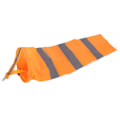 Miniatyrbild 7 av 8: Reflekterande väder vindstrumpa vindriktningsindikator för utomhusflygplats Farm Garden Parks Orange60CM