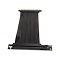 Miniatyrbillede 8 af 8: PCI Express4.0 Forlængerkabel 90 graders støtte X16 X8 X4 X1 20 cm længde Grafikkort Forlængerkabel til PC