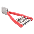 Miniatyrbild 7 av 8: Badmintonracket Starting Stringing Clamp Tennisracket 3 Spring Starter Stringing Tool