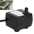 Small Submersible Pump, Quiet and Durable, Fountain Pump Compatible with Fish, Submersible Pump 5W (EU Plug 220V)