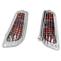 Miniatyrbilde 8 av 8: Par foran blinklys Plast 204360F Passer til Piaggio Vespa lx lxv s 50 125 150