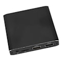 Miniatyrbilde 6 av 8: 4K Media Player UHD 30fps Video Bilde Musikk Mini HD Multimedia Interface Auto Play Loop Funksjon Media Player 100‑240V EU-kontakt