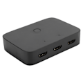 Miniatyrbild 2 av 8: HDMI KVM Switch Box 2 Port Datorvärd 2-in-1-out USB Delning Mus Tangentbord Skrivare 201H