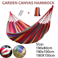 Pikkukuva 2 / 8: Kannettava Puutarha Canvas-Ripustusvuode Camping-Uni Swing Bed Riippuva Veranda Piha Sisä-Ulko Ripustusvuode