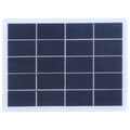 3W 5V Polykristallin Silikon Solpanel Sollaminat DIY DC-utgångs Laddare Batteri