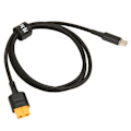Pikkukuva 3 / 8: Tyyppi C - XT60 Latauskaapeli PD 100W Lataus USB C - XT60 Naaraslatauskaapeli Tool Kitrc M7 M6 M6D M8S 1m/3.3ft