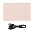 Miniatyrbilde 2 av 8: Tablet Tastatur BT Magnetisk Etui Blyantholder Presis Utsparing Trådløst Tastatur for Tab P11 2. Gen Pad Plus 2023 11.5in Rosa