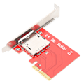 Miniatyrbillede 4 af 8: PCIE Adapter CF Kortlæser Konverter Board Modul CF201 til Windows OS X LINUX