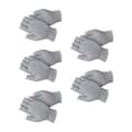 Soft Cotton Fingerless Gloves, Flexible Design, Various Hand Sizes, Work Safety
