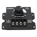 Miniatyrbillede 5 af 8: 30A LED-dimmer PWM Unicolor enkeltkanals justerbar dimmerkontrol DC 12V-24V