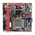 Miniatyrbild 8 av 8: Stationär moderkort PCIe 16X DDR3-minne VGA HD-port Multiphase Power SATA3.0 LGA1155 Moderkort för PC-byte