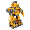 Miniatyrbillede 8 af 8: 905B DIYC 5 i 1 byggelastbil forvandles til robot Adskillelige robotlegetøjsbil sæt til drenge børn 3+ år