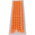 Miniatyrbillede 3 af 8: Tastatur Keycaps 114 Taster PBT OEM Højde To-farvet Injektion Lysgennemtrængelig Mekanisk Tastatur KeycapMini Orange