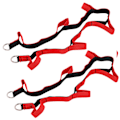 Miniatyrbilde 4 av 8: Vegg Tak Fiskestang Stativ Rem Webbing Fiskestang Overhead Veggfeste Holder Organizer