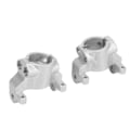 Pikkukuva 2 / 8: 1 Pari Alumiiniseos Etu C-Istuin CNC C-Hub Axial RBX10 Ryft 1/10 RC-Mönkijäautolle Osia Hopea