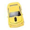 Miniatyrbillede 3 af 8: Race Car Trådløs Mus Sportsvogn Computermus 2.4 GHz LED Lys 1600 DPI Optisk Sensor til OS X PC Gul