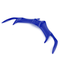 Miniatyrbillede 3 af 8: Forreste Kåpe Aerodynamisk Winglet Wing Cover Tilbehør Passer til Yamaha R15 V3 2017-2020 Blå