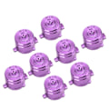 Miniatyrbilde 7 av 8: 2 sett funksjonsknapper i aluminiumlegering Reservedeler Passer for PS4 Lilla