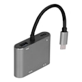 Miniatyrbillede 6 af 8: Dockingstation 4 i 1 Multi Port High-Definition Multimedia Interface Adapter Konverter til dataoverførsel