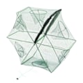 Pikkukuva 4 / 8: Polygon Kalastusansat Automaattinen Kalastusverkkoansat Taittuva Kannettava Rapukori 70x27cm