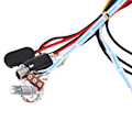 Miniatyrbild 6 av 8: 2 Band Active EQ Equalizer Preamp Circuit Pickup Gitarr Bas Tone Control med kopplingar