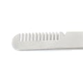 Miniatyrbillede 8 af 8: Multifunktionel øjenbrynspincet Rustfrit stål Ergonomisk præcis skrå øjenbrynspincet med kam Sølv
