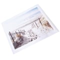 Miniatyrbillede 7 af 8: Strandfodaftryk Canvas Maleri Ramløs Maleri til Soveværelse Restaurant Stue