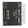 Miniatyrbilde 8 av 8: Digital lydforsterkermodul 2.1 kanaler DC 12‑24V Bluetooth forsterkerkort for butikk hjemmekinohøyttalere