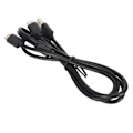 Miniatyrbilde 6 av 8: Dobbelthodet Ladeledning Profesjonell Effektiv 2 i 1 USB-C Ladeledning for PS VR2 for PS5 2,8 fot