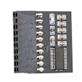 Miniatyrbillede 8 af 8: TPM 1.2 Modul LPC Interface Stabil Høj Sikkerhed Holdbart Materiale 20Pin LPC Modul til Bundkort DDR4 Hukommelse