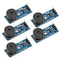 Miniatyrbillede 5 af 8: 5 stk passiv digital summermodul 5V lavniveau triggerlydsignal Alarmudgang Elektroniktilbehør
