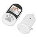 Miniatyrbillede 5 af 8: Video Baby Monitor med kamera 2,4 tommer 2-vejs stemmeintercom Infrarød nattesyn WiFi Babyovervågningsenhed 100‑240V EU-stik