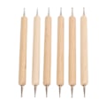 Pikkukuva 2 / 7: 6 kpl Double End Tracing Dotting Stylus Fast Grip Gravering Stylus Set nahkaveistojen DIY-projekteihin
