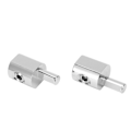 Miniatyrbilde 2 av 8: 2 stk Amp Input Reducer Adapter 1/0 Gauge til 4 Gauge Nikkelbelagt 6061 aluminium for biler båter