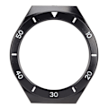 Pikkukuva 1 / 8: Huawei Watch GT 2E -kellolle suojakotelo ranneke näytönsuoja kuori puskuri kehys (musta valkoinen)